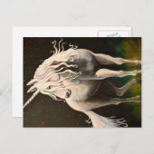 Majesteit de Unicorn. Briefkaart (Voorkant / Achterkant)