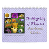 Majesteit der Flowers Agenda Kalender (Hoes)
