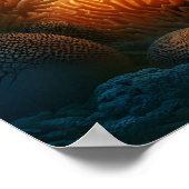 Majesteit van de Diepe Poster (Hoek)