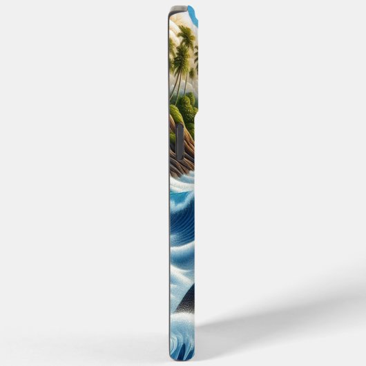 Majesteit van de Oceaan Case-Mate iPhone Case (Achterkant / Rechts)