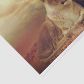 Majesteits - Afrikaanse leeuw en leeuwen Tissuepapier (Detail)