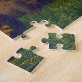 Majesteits in een Zweeds Autumn Landschap Legpuzzel (Zijkant)