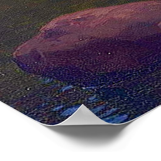 Majesteits in een Zweeds Autumn Landschap Poster (Hoek)