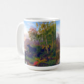 Majesteits in een Zweeds herfstlandschap Koffiemok (Voorkant links)