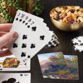 Majesteits in een Zweeds herfstlandschap Pokerkaarten (Insitu)
