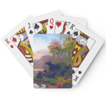 Majesteits in een Zweeds herfstlandschap