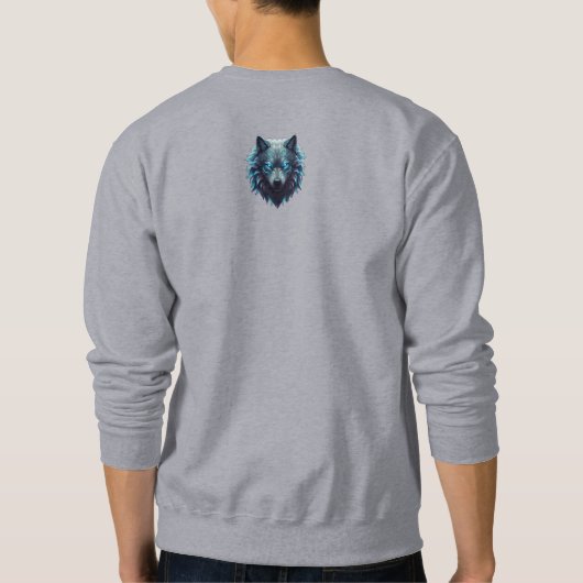 Majestic 3D Wolf Graphic T-shirt – Cyberpunk Fores (Achterkant)