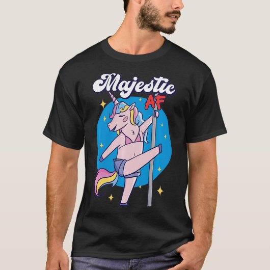 Majestic AF Unicorn T-shirt (Voorkant)