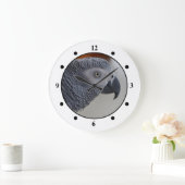 Majestic African Gray Parrot Grote Klok (Huis)