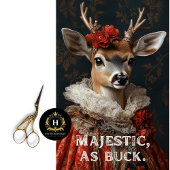 Majestic als Buck Sassy Deer Decoupage Tissuepapier