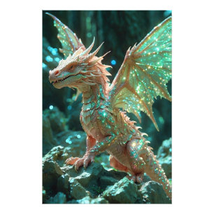 *~* Majestic AP88 Fantasy Dragon Wall Artwork 7 Foto Afdruk