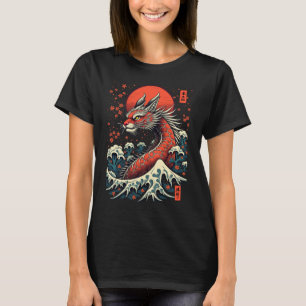 Majestic Artistic Japanese Dragon Spirit T-shirt