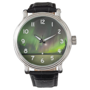 Majestic Aurora Horloge