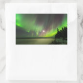 Majestic Aurora Rechthoekige Sticker (Tas)