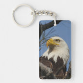 Majestic Bald Eagle 2 sided Sleutelhanger (Voorkant)