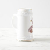 Majestic Bald Eagle by Audubon with Fresh Fish Bierpul (Voorkant links)