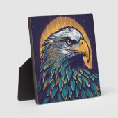 Majestic Bald Eagle Fotoplaat (Voorkant)