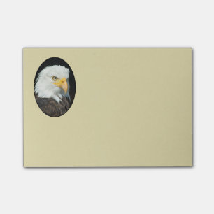 Majestic Bald Eagle Portret Post-it® Notes
