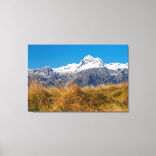 Majestic berg Triglav, Slovenië Canvas Afdruk