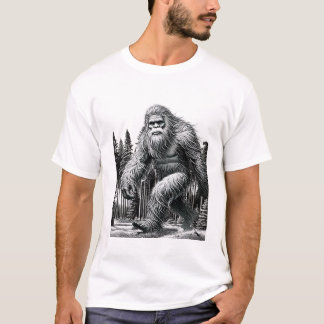 Majestic Bigfoot - Legendarisch Cryptid-T-shirt T-shirt