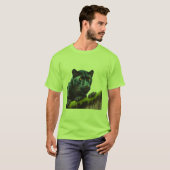 Majestic Black Panther Forest T-shirt (Voorkant volledig)