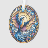 Majestic Bluebird Under the Golden Sun (devant)