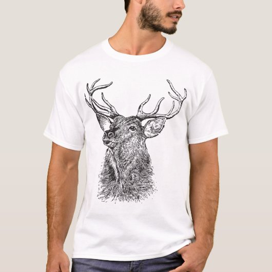 Majestic Buck T-shirt (Voorkant)