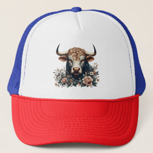 Majestic Bull in bloei Trucker Pet