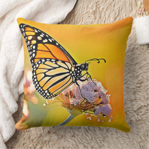 Majestic Butterfly Close Up Design Kussen
