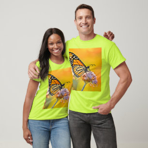Majestic Butterfly Close Up Design T-shirt