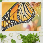 Majestic Butterfly Close Up Design Theedoek (Gevouwen)