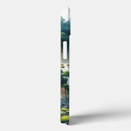 Majestic Cascade Serenity Case-Mate iPhone Case (Achterkant / Rechts)