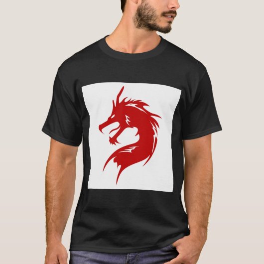 Majestic Chinese Dragon – Mythical Power T-Shirt (Devant)