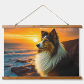 ✨ "Majestic Collie Dreams : Tapisseries en bois de (Recto 2)