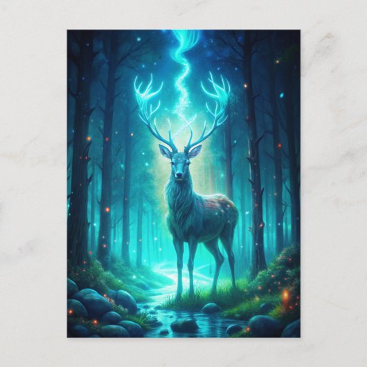 Majestic Deer Briefkaart (Voorkant)