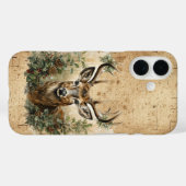 Majestic Deer met Horns Woodlands Natuur Case-Mate iPhone Case (Achterkant (horizontaal))