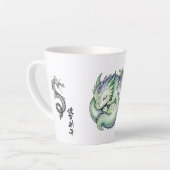 Majestic Dragon Mug Latte Mok (Linkerhoek)