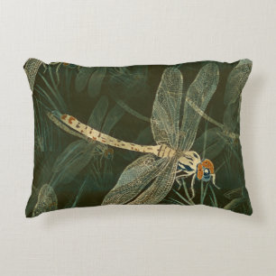 Majestic Dragonfly Pattern Accent Kussen