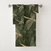 Majestic Dragonfly Pattern  Bad Handdoek (Insitu)