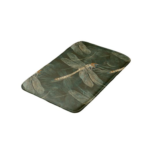 Majestic Dragonfly Pattern  Badmat (Gekanteld)