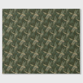 Majestic Dragonfly Pattern Cadeaupapier (Vlak)