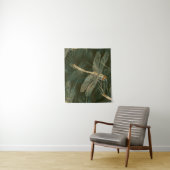 Majestic Dragonfly Pattern  Wandkleed (In situ)