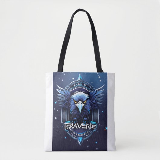 Majestic Eagle Emblem Tote Bag – Bold & Stylish Ev (Devant)