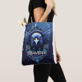 Majestic Eagle Emblem Tote Bag – Bold & Stylish Ev (De près)
