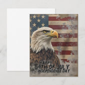 Majestic Eagle & Flag – Spirit of Freedom (Voorkant / Achterkant)