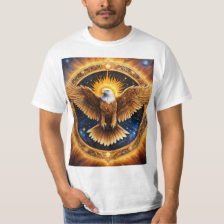 Majestic Eagle Graphic T-Shirt – Premium katoenen