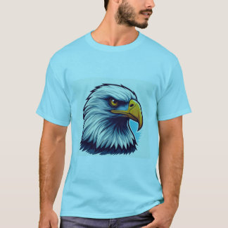 Majestic Eagle: kracht en gratie in design T-shirt