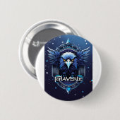 Majestic Eagle Logo Button – Bold & Powerful Desig (Voorkant /achterkant)
