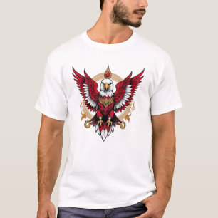 Majestic Eagle Power en Pride Luxe T-shirt