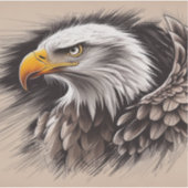 Majestic Eagle Sticker (Voorkant)